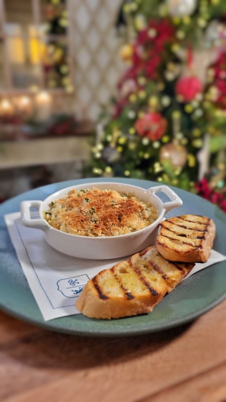 Neven's Bubbling Crab Gratin